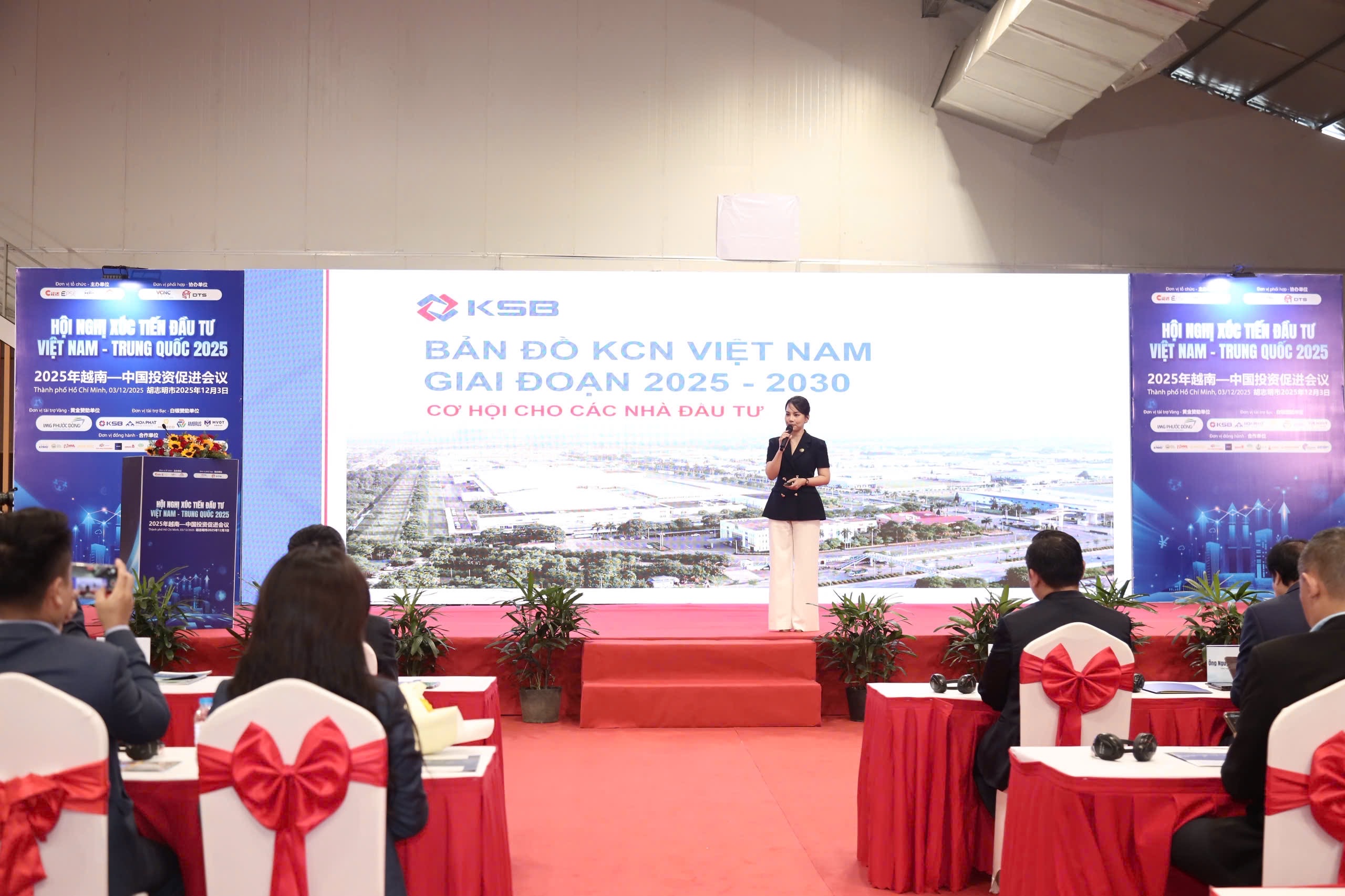 KSB THAM DỰ HỘI NGHỊ XÚC TIẾN ĐẦU TƯ VIỆT NAM – TRUNG QUỐC: CHIA SẺ TẦM NHÌN PHÁT TRIỂN HẠ TẦNG KCN GIAI ĐOẠN 2025 – 2030